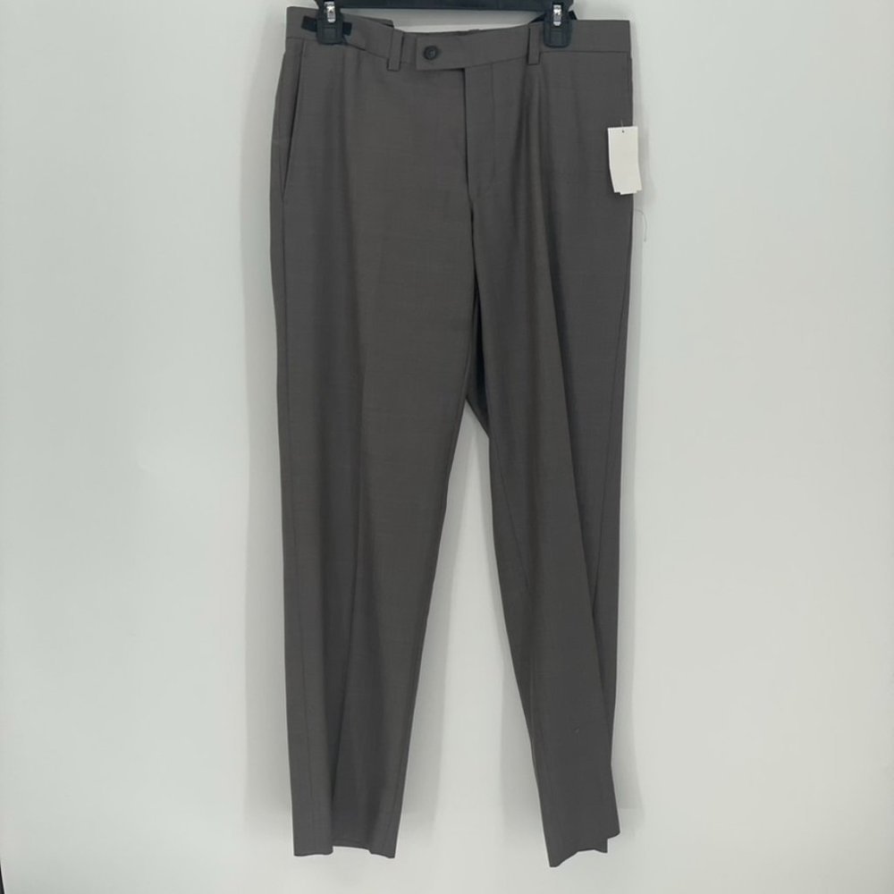 Ted Baker London Men's Grey Dress Pants
